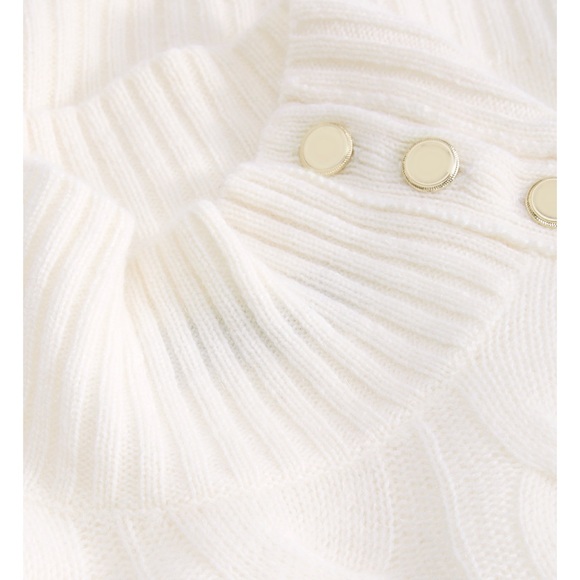 Women's 100% Cashmere Mock Neck Sweater - Picture 2 of 6